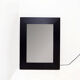 Infinite mirror with black metal frame - Italy