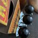 Old Bakelite ball wall hooks