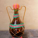 Vintage "scoubidou" bottle