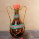 Bouteille « scoubidou » vintage