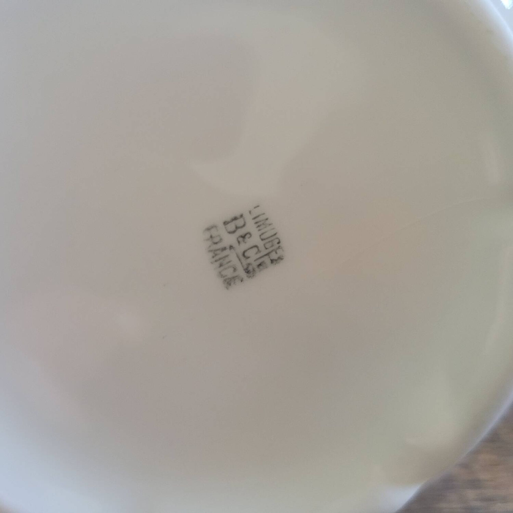 Duo Bernardaud Limoges B & Cie – Floral Decor – Circa 1900-1920