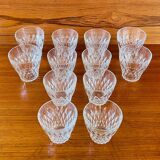 Ensemble de 12 verres par Vereco