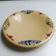 Badonviller art deco beige floral dish