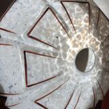 large clichy glass ceiling globe