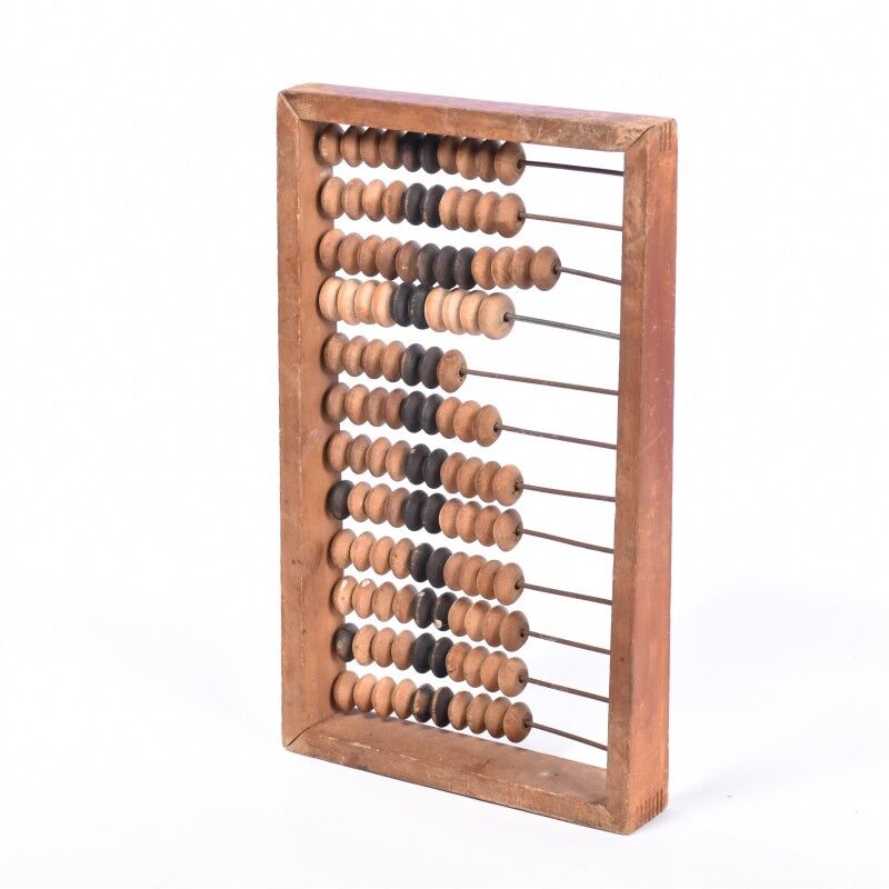 Vintage wooden abacus