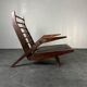 Midcentury Brazilian modernist lounge easy chair by Acacia Gil Borsoi,1950s