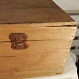 Old wooden suitcase - vintage