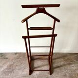Dark wood valet