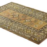Turkish Anatolian Handmade Vintage Area Rug 185 cm x 110 cm