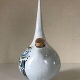 Ceramic alcohol bottle design roger capron 1960