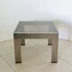 Tau square coffee table by Gae Aulenti, edition Rinascente Italy 1970s