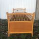 Ancien lit bébé scandinave bois