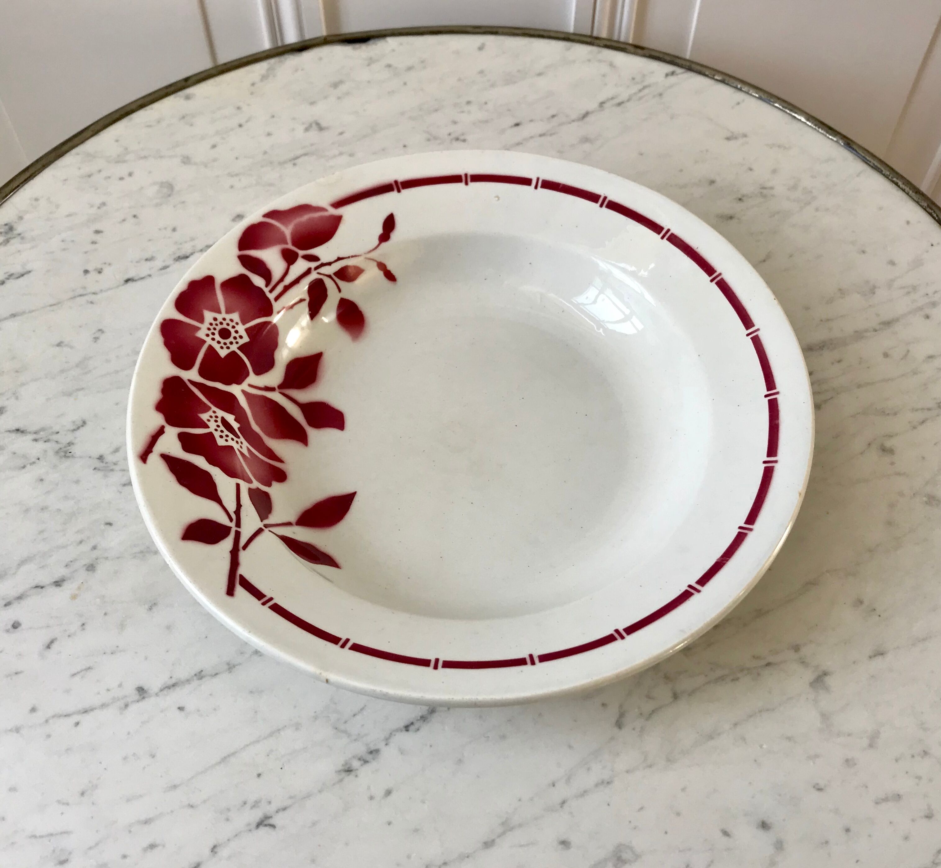 Hollow dish Céranord Saint-Amand 30s