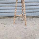 Oak tripod stool