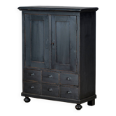 Pine cabinet with 6 drawers, circa 1920