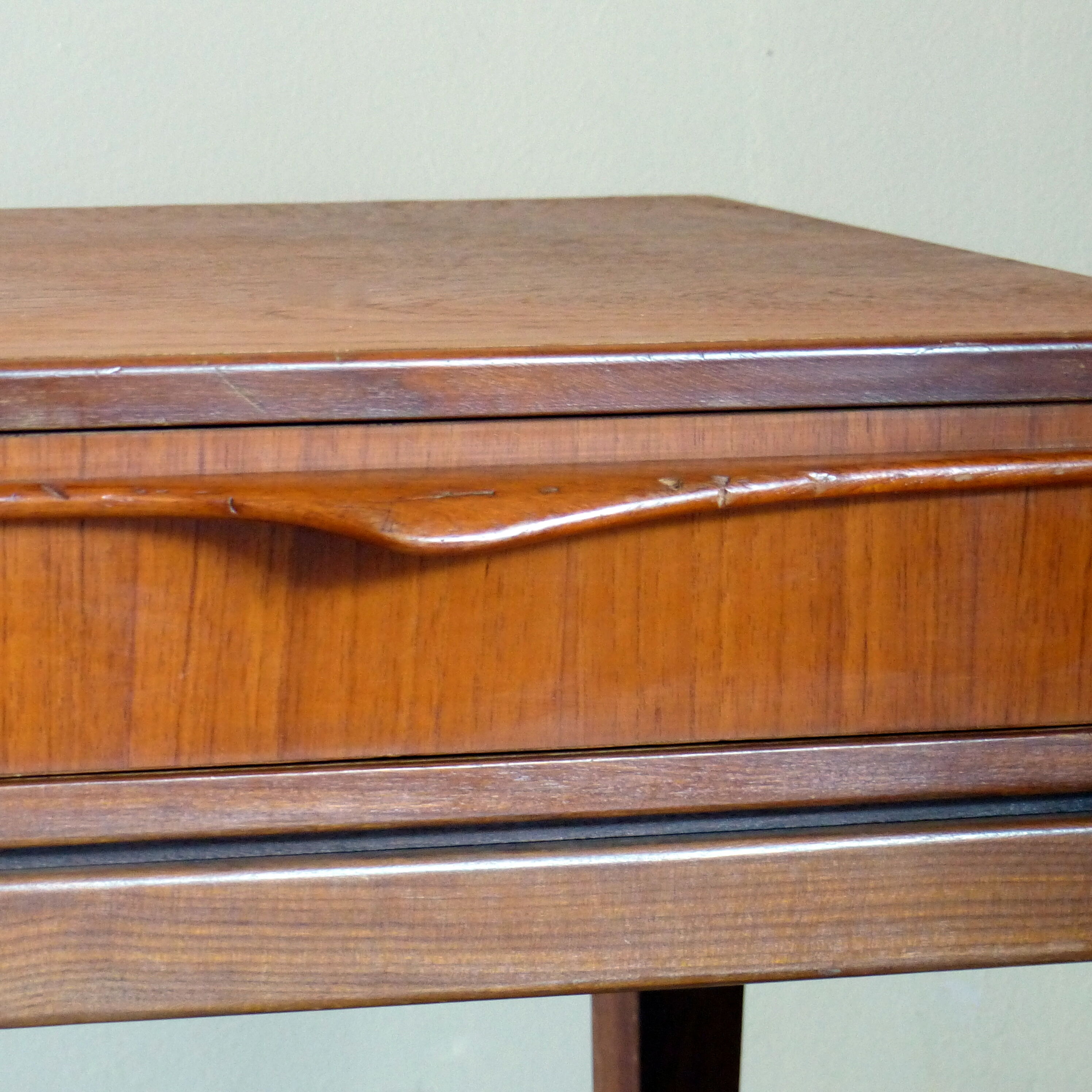 Vintage teak bedside table