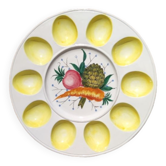 Assiette oeufs