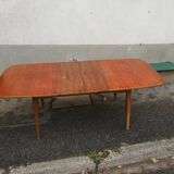 Vintage table with built-in extension