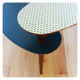 Table basse haricot vintage