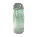 "la lorraine" engraved glass jar 1 litre