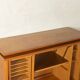 Very rare functional mid-century desk, 1960s, solid wood, Germany