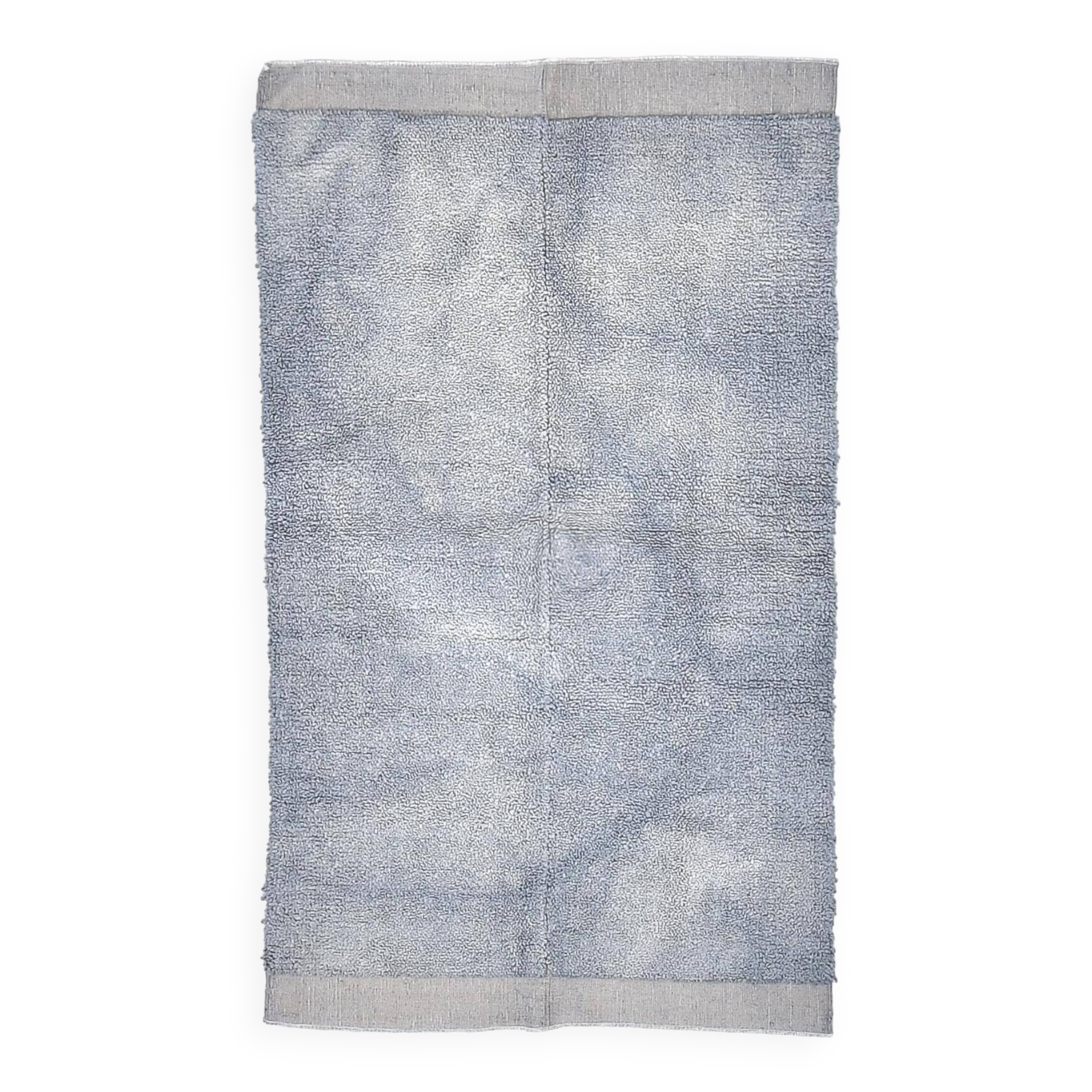 4x7 Blue & Gray Moroccan Area Rug 133x226Cm SK 240769