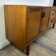 Vintage Scandinavian teak sideboard 1970s