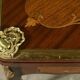 Mahogany Games Table, Louis XV/Louis XVI Transition Style – Late 19th Century