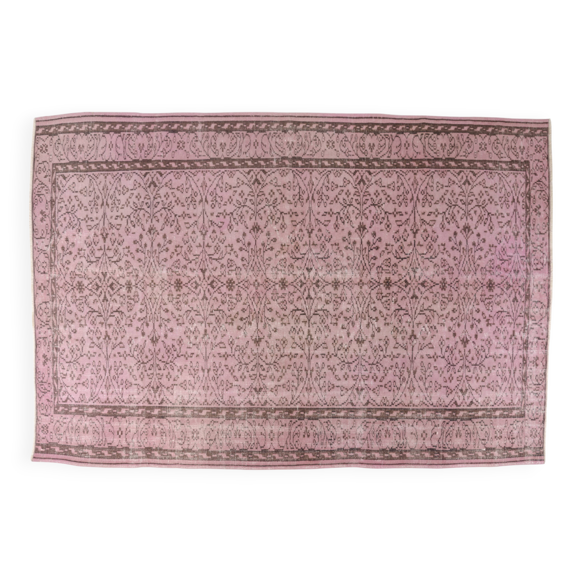 Home Living Oushak Pink Rug sku2520