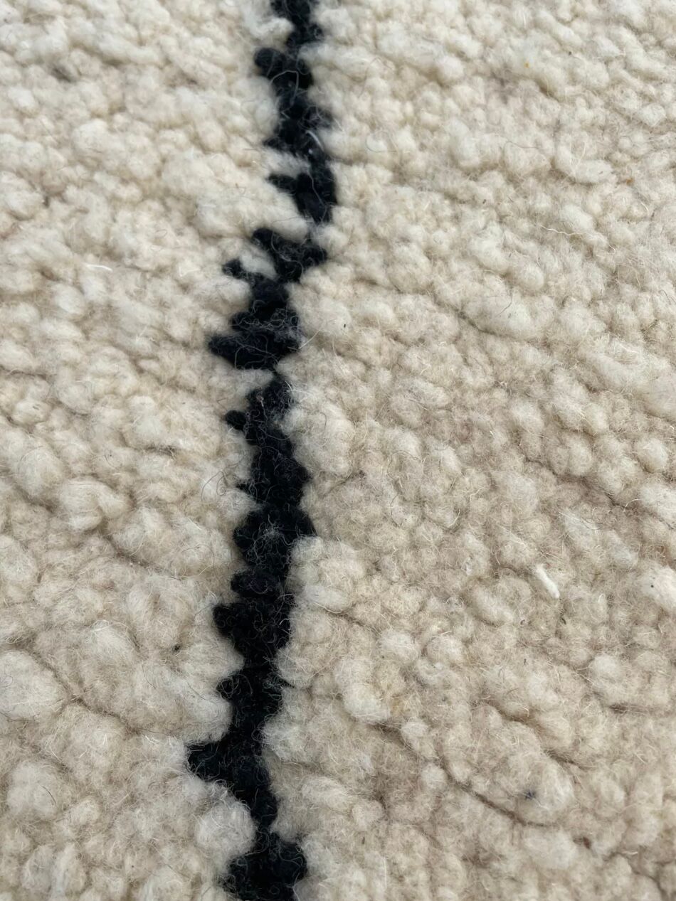 Carpet Beni Ourain Vintage corridor 80x350 cm