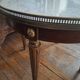 Louis XVI style bouillotte table.