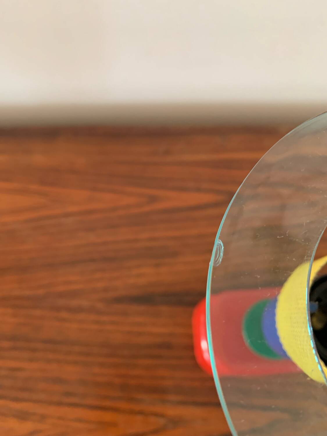 Vintage Memphis 80's wall light