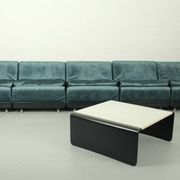 Six-part Lounge Sofa Set Orbis designed by Luigi Colani for COR, 1969