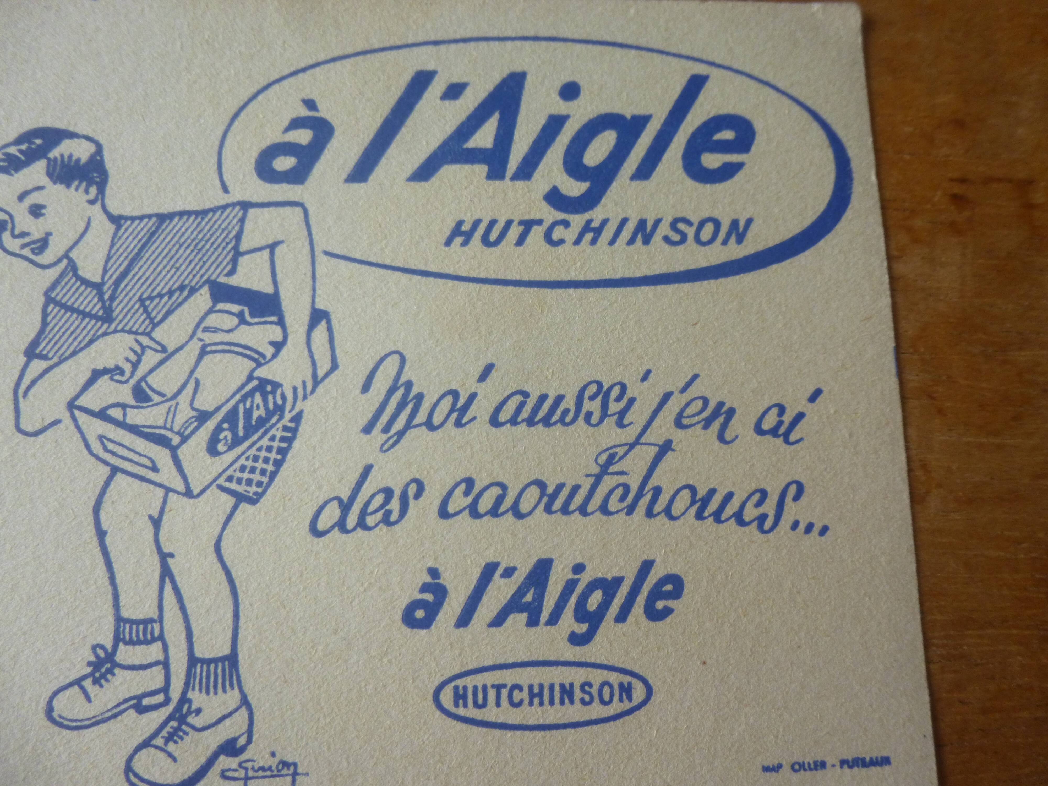 Advertising poster 1950s AIGLE