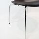 Seven chair, model 3107, designed by arne jacobsen and manufactured by fritz hansen.