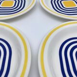 Gien Avant Garde dessert plates
