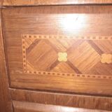 Louis XV style marquetry chest of drawers from the 29th century
