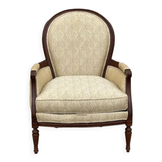 Louis XVI style shepherdess armchair Ethan Allen