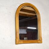 Vintage bamboo mirror from the 60s
