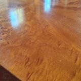 Table basse en loupe d'orme, par Roche Bobois, 1970