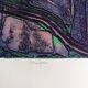 Lithograph by Joelle SERVE "Amalgam" signed