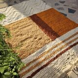 Handmade traditional beni ourain rug, size 2/3 m.