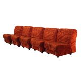 Modular sofa, Italian design, 1960s, production: Italy