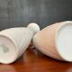 Pair of Op Art vases KPM Germany porcelain from the 1960s.