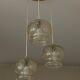 Suspension with three glass globes from the 1980s