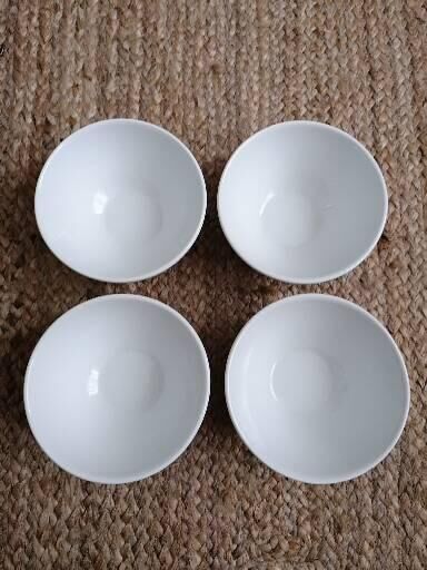 Fire porcelain bowl Aluminite Frugier