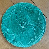 Gien leaf slip dessert plates