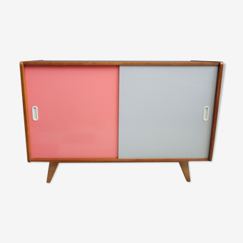Pink and Grey Sideboard by Jiří Jiroutek for Interier Praha, 1960s