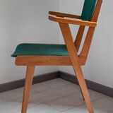 Green bridge chair - 1950s/60s