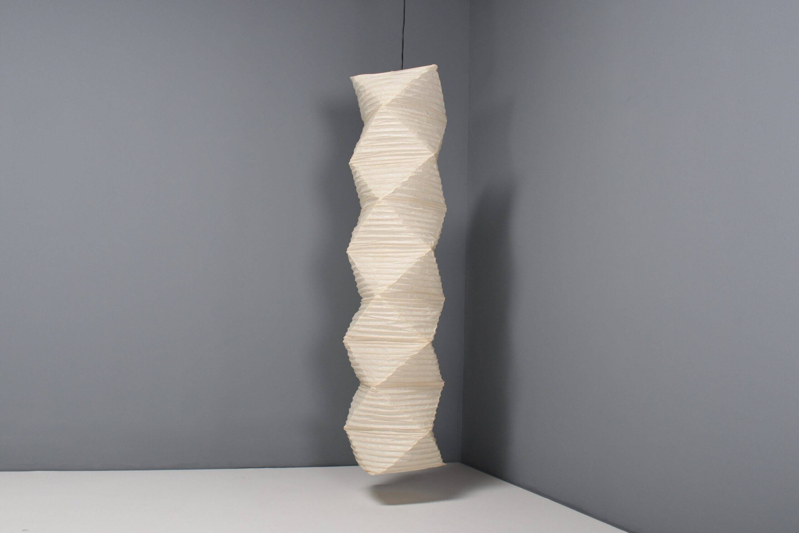 Large early 'Model K' Akari pendant by Isamu Noguchi for Ozeki, Japan 1950s